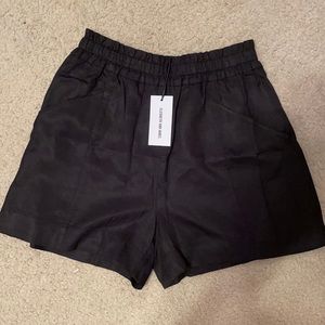 Elizabeth and James Black Shorts